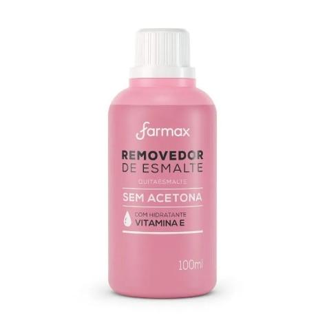 Removedor de Esmalte Farmax Sem Acetona 100ml - Imagem 1