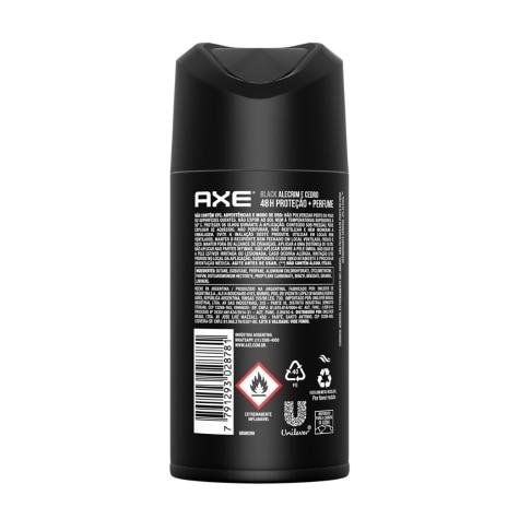 Desodorante Aerossol Axe Black 48h 150ml - Imagem 2
