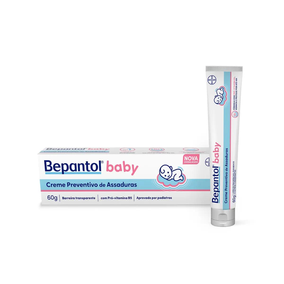 Creme Preventivo de Assaduras Bepantol Baby 60g - Imagem 1