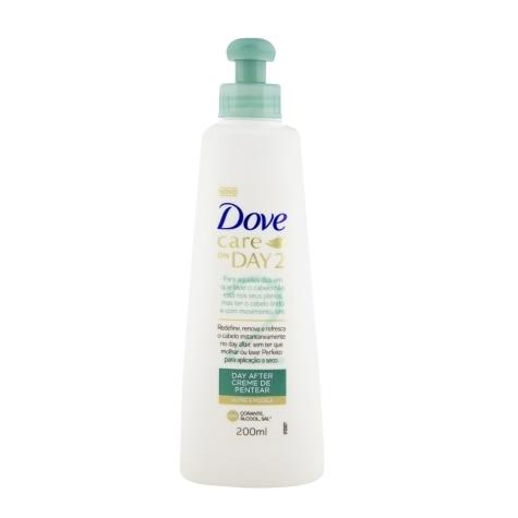 Creme de Pentear Dove Care on Day 2 Day After Anti-frizz 200ml - Imagem 1