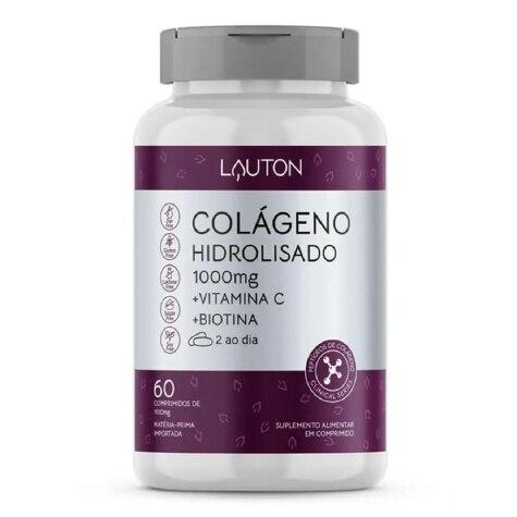 Colageno Hidrolisado Lautonnutrition -60 Comprimidos - Imagem 1