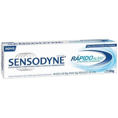 Creme Dental Sensodyne Rápido Alívio 50g - Imagem 1