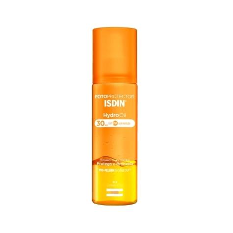Fotoprotetor Isdin HydroOil Protege e Bronzeia FPS30 200ml - Imagem 1