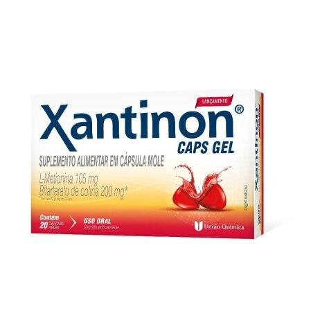 Xantinon Caps Gel 20 Cápsulas Moles - Imagem 1