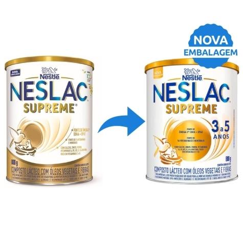 Composto Lácteo Neslac Supreme 3 a 5 Anos 800g - Imagem 2