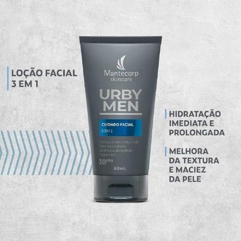 Loção Urby Men 3 em 1 FPS30 Facial 60ml - Imagem 3