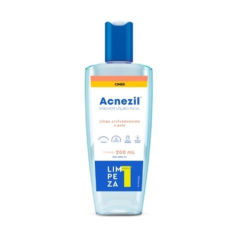 Sabonete Líquido Facial Acnezil Antisséptico 200ml - Imagem 1