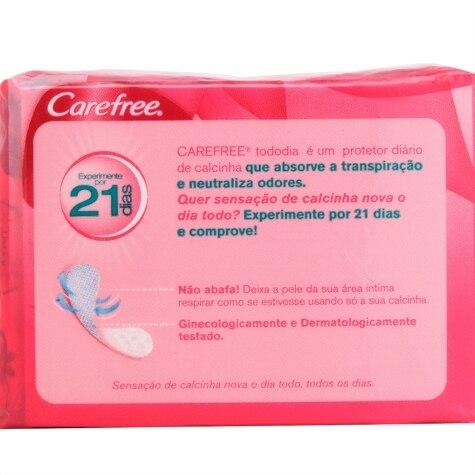 Protetor Diário Tododia Carefree sem Perfume 15 Unidades - Imagem 3