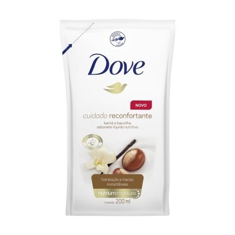 Sabonete Hidratante Líquido Dove Delicious Care Refil 200ml - Imagem 1