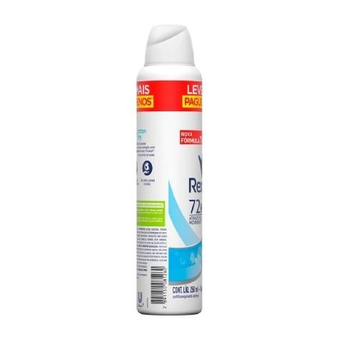 Desodorante Aerossol Rexona Cotton Dry Leve mais Pague menos 72h 250ml - Imagem 2