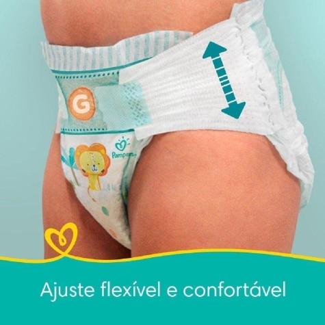 Fralda Pampers Confort Sec XG Leve Mais Por Menos Jumbo 52 Unidades - Imagem 6