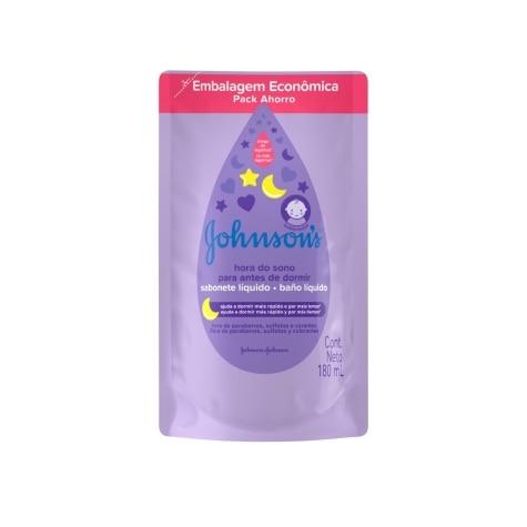 Sabonete Líquido Johnson & Johnson Baby Hora do Sono Refil 180ml - Imagem 1