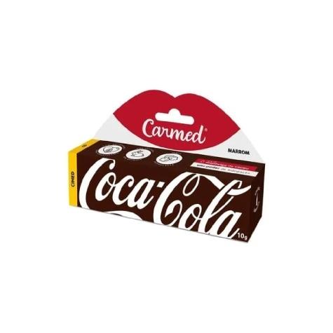 Hidratante Labial Carmed Coca Cola Marrom 10g - Imagem 1