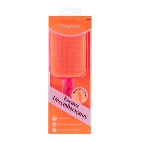 Escova de Cabelo ProArt Rosa e Laranja - Imagem 1