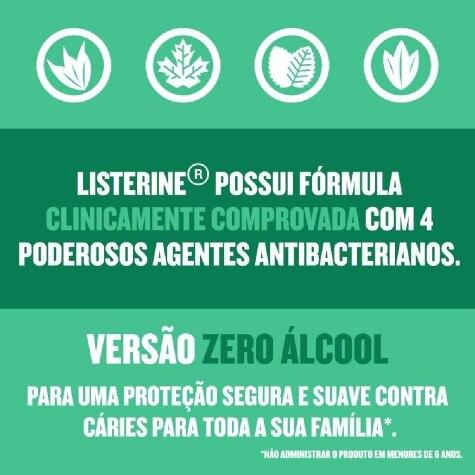 Enxaguante Bucal Listerine Anticáries Menta Suave Sem Álcool Leve mais Pague menos 500ml - Imagem 7