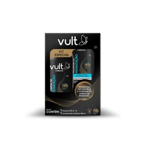 Kit Vult Recarga de Hidratação Shampoo 200ml + Condicionador 200ml - Imagem 1
