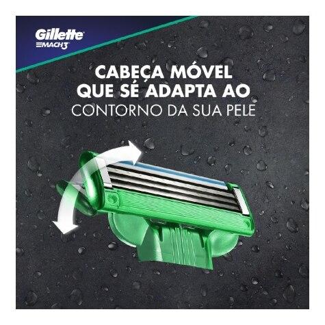 Carga Gillette Mach3 Sensitive Leve 8 Pague 6 - Imagem 5