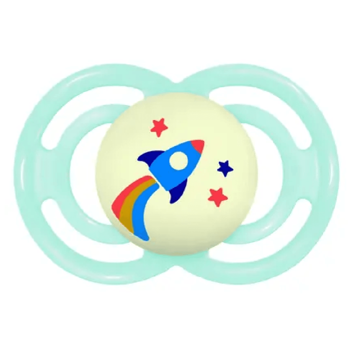 Chupeta Perfect Mam Night +6 meses Azul X1 - Imagem 2