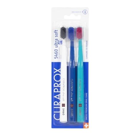 Escova Dental Curaprox 5460 Ultra Soft 3 Unidades Cores Sortidas - Imagem 3