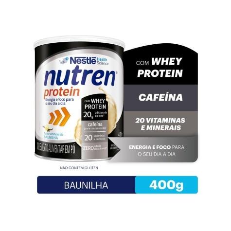 Suplemento Alimentar Nutren Protein Sabor Baunilha 400g - Imagem 3
