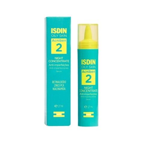 Sérum Isdin Oily Skin Acniben Night Facial 27ml - Imagem 1