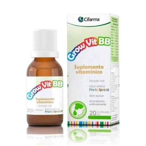 Grow Vit BB Gotas Sabor Fruits Special 20ml - Imagem 1
