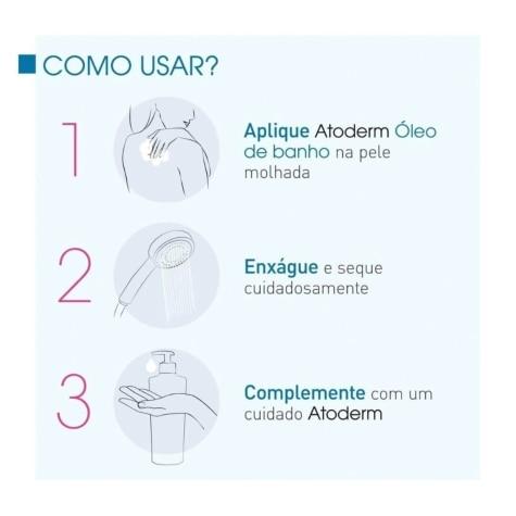 Óleo de Banho Bioderma Atoderm Corpo 1L - Imagem 3