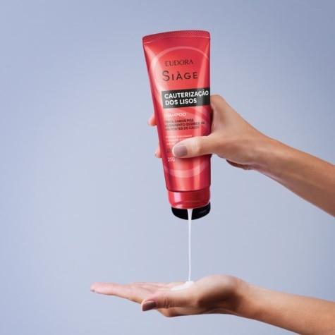 Shampoo Siàge Cauterização dos Lisos Cabelo Liso 250ml - Imagem 3