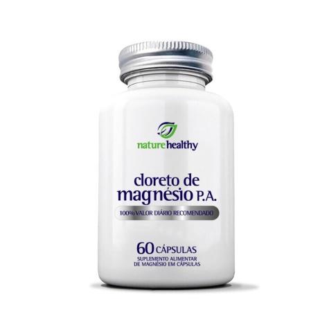 Cloreto de Magnésio P.A. Nature Healthy 60 Cápsulas - Imagem 1