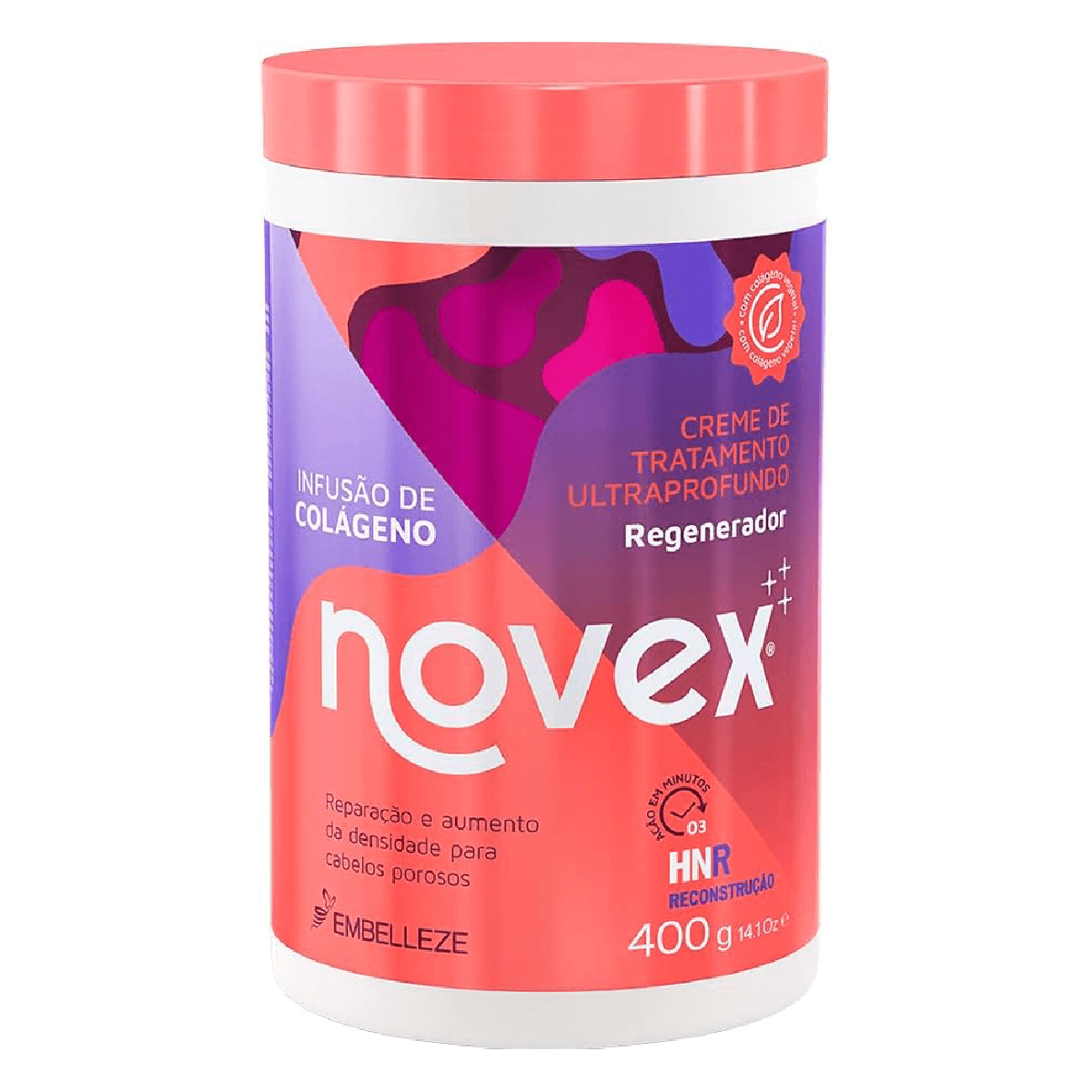 Creme de Tratamento Novex Infusão de Colágeno 1kg - Imagem 1