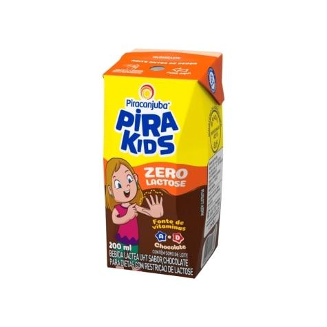 Bebida Láctea Pirakids Zero Lactose Sabor Chocolate 200ml - Imagem 4