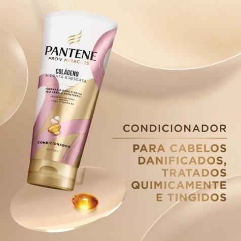 Condicionador Pantene Colágeno Hidrata & Resgata Cabelo Seco 150ml - Imagem 3