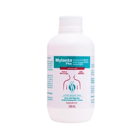 Mylanta Plus Morango Suspensão Oral 240ml - Imagem 2