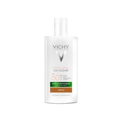 Protetor Solar Vichy Capital Soleil UV-Clear Cor 4.0 FPS60 40g - Imagem 1