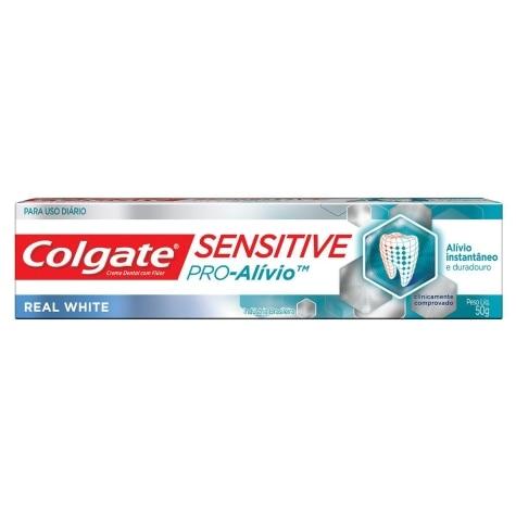 Creme Dental Colgate Sensitive Pró Alívio Branqueador 50g - Imagem 1