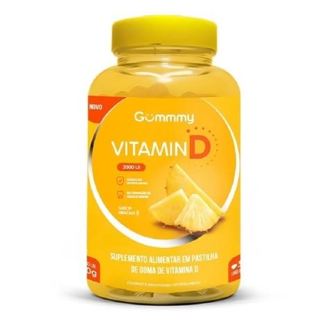 Gummy Vitamin D Sabor Abacaxi 30 Gomas - Imagem 1