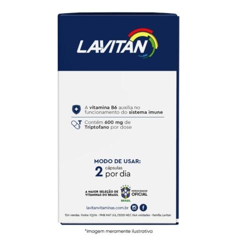 Lavitan Triptofano 30 Cápsulas - Imagem 3