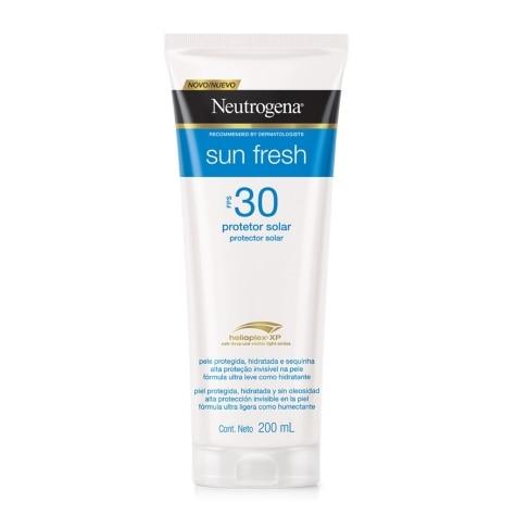 Protetor Solar Corporal Neutrogena Sun Fresh FPS30 Loção 200ml - Imagem 1