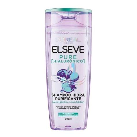 Shampoo Elseve Pure Hialurônico 200ml - Imagem 1