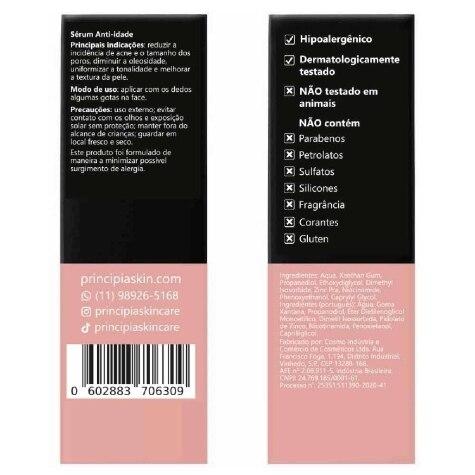 Sérum Facial Anti-idade Principia Skincare Nc-10 Niacinamida + Zinco Pca 30ml - Imagem 3