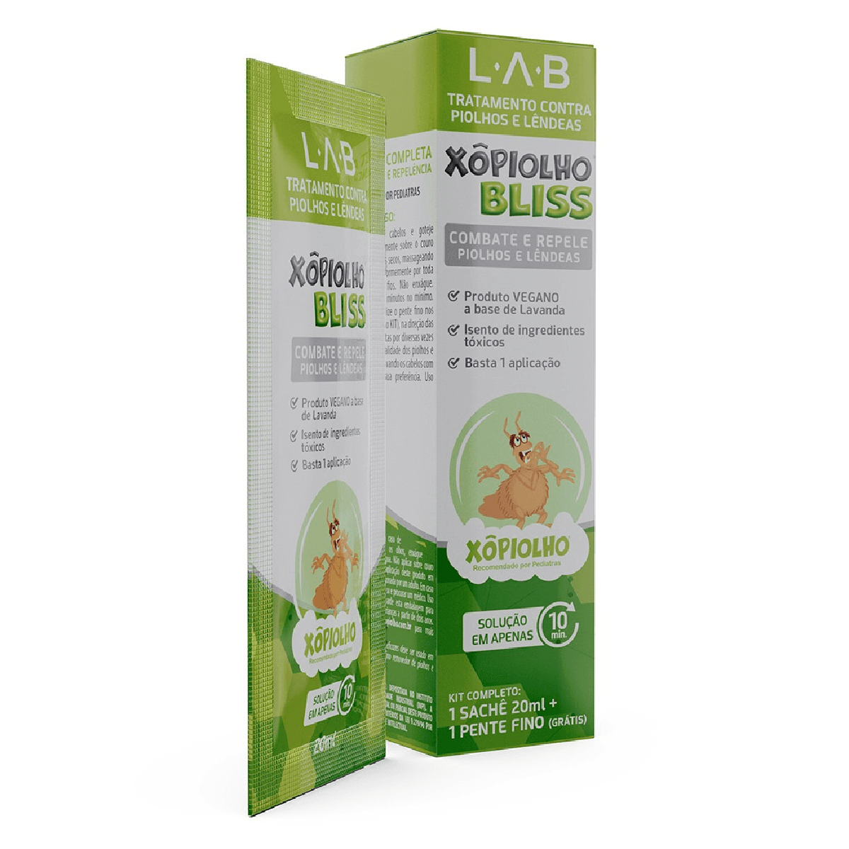 Xô Piolho Bliss Loção 20ml + Pente Removedor - Imagem 2