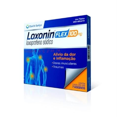 Loxonin Flex 100mg 7 Adesivos - Imagem 1