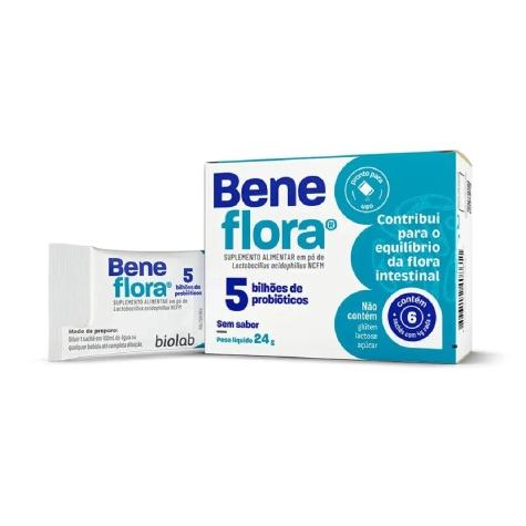 Beneflora Lactobacillus Acidophillus 6 Sachês 4g - Imagem 1