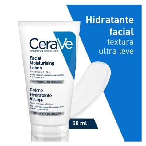 Loção Hidratante Cerave Sem Perfume Facial 52ml - Imagem 2