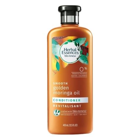 Condicionador Herbal Essences Bio:Renew Smooth Golden Moringa Oil Cabelo Seco 400ml - Imagem 1
