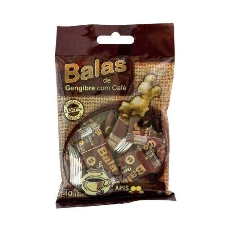 Balas de Gengibre com Café Apis Flora 40g - Imagem 1