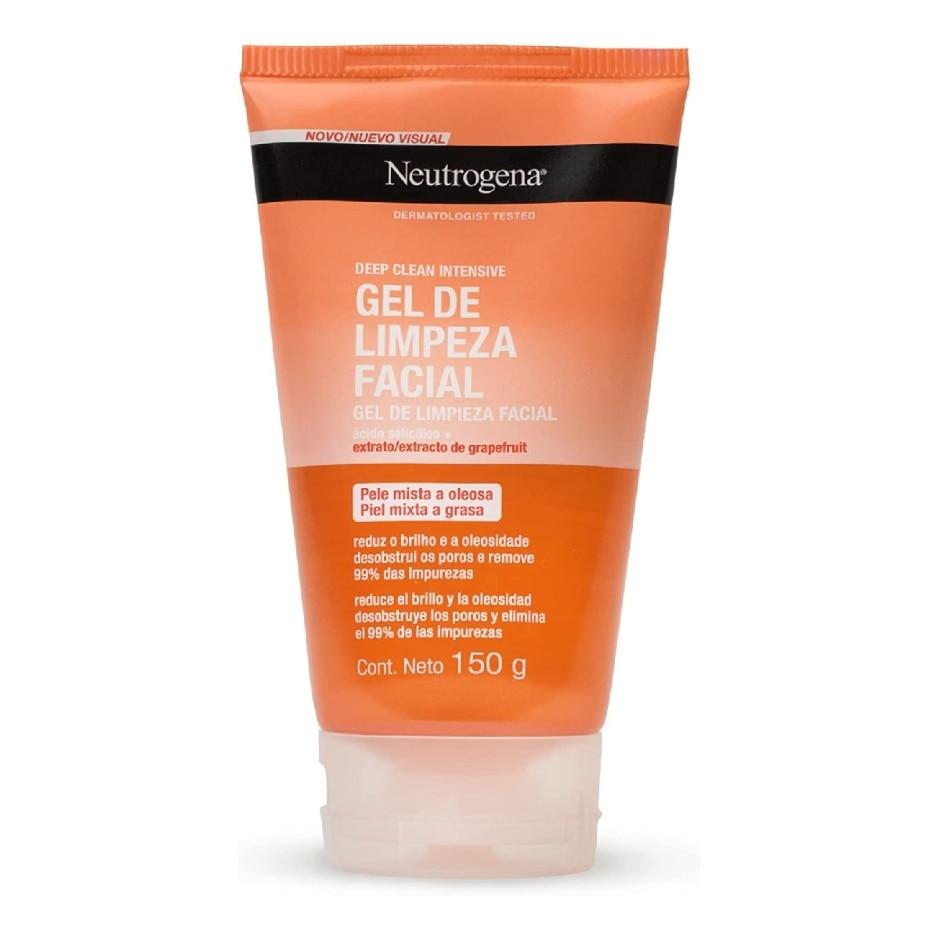 Sabonete Líquido Neutrogena Deep Clean Grapefruit Facial 150g