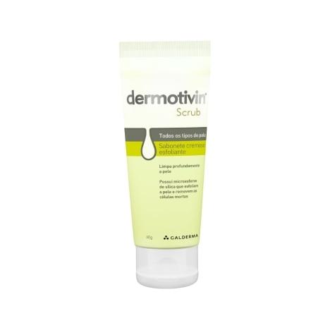Sabonete Esfoliante Líquido Dermotivin Scrub Facial 60ml - Imagem 1