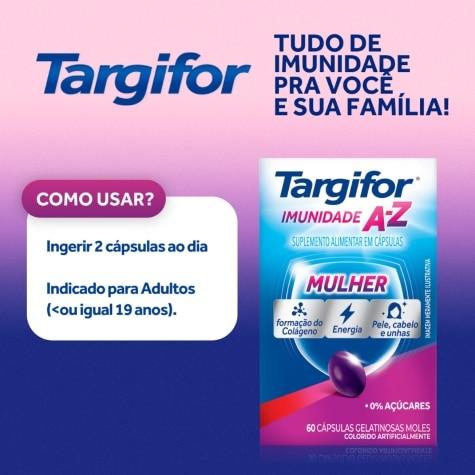 Targifor Mulher Imunidade A-Z 60 Cápsulas - Imagem 5