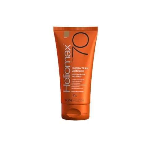 Protetor Solar Facial Heliomax FPS70 Gel Creme Cor Médio 50g - Imagem 2